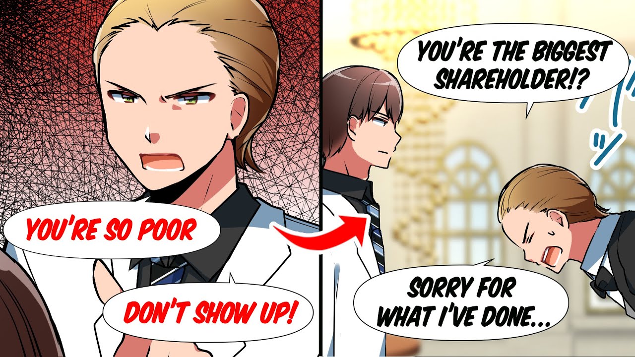【Manga dub】A Rich and Cheeky Student Found out I'm the biggest Shareholder of his Father's Company