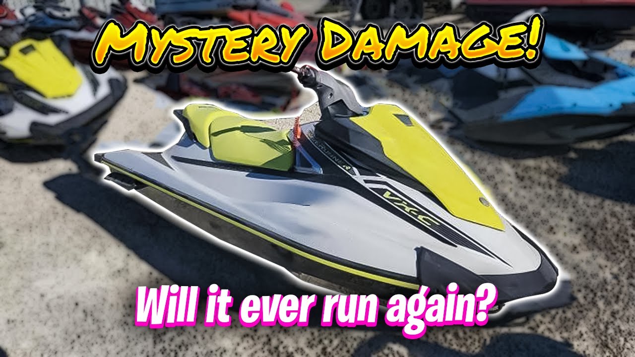 I Bought a 2019 Jet Ski with MYSTERY DAMAGE. What is Wrong With It?