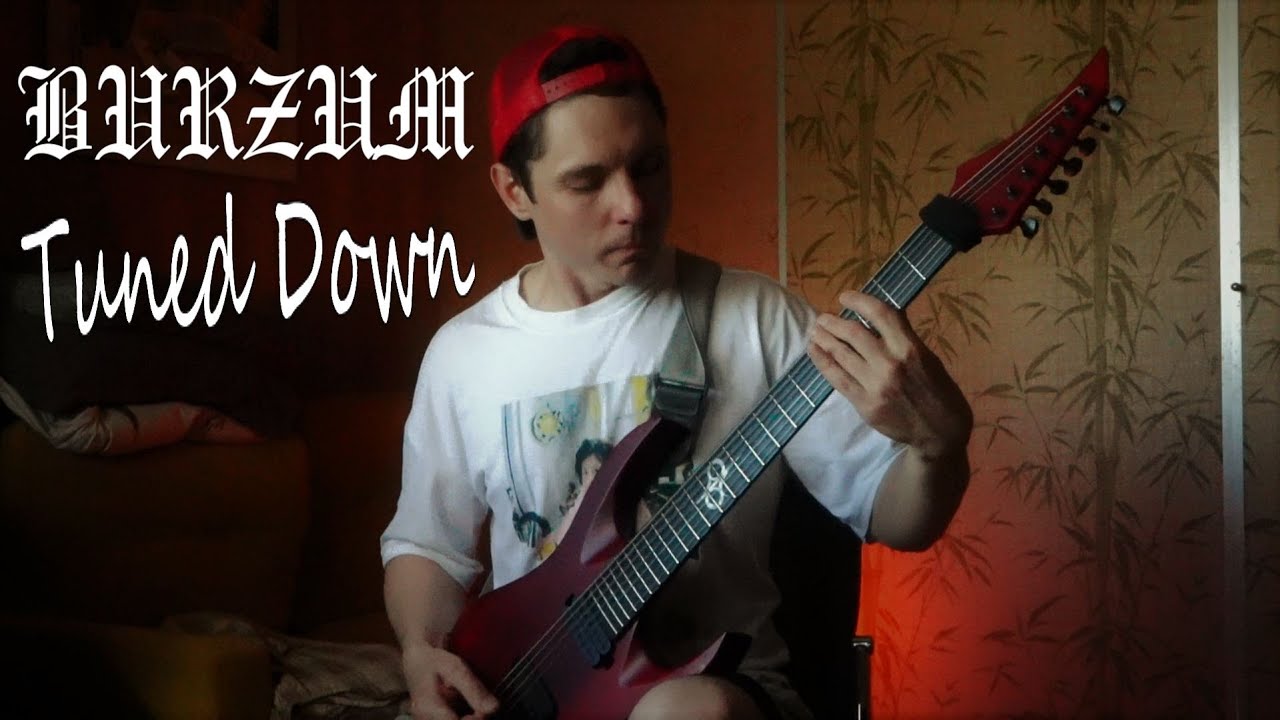 What If Burzum Tuned Down? (7 String Guitar Riffs)