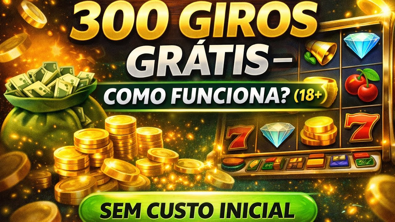 300 GIROS GRATIS TOTALMENTE 0 RISCO !! METODO PASSO A PASSO