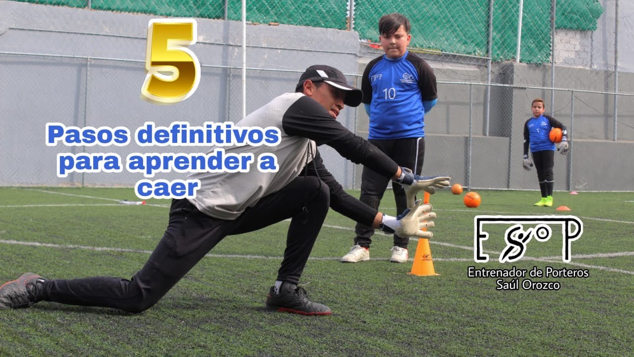 Aprende a caer como portero con estos 5 pasos básicos