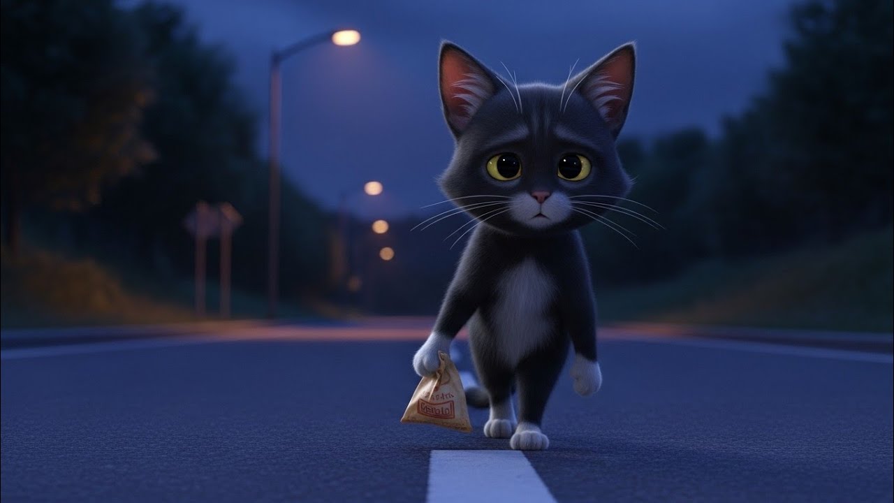 Poor Black Kitten Grows Into Rich Businessman | Sad to Success Cat Story | Sad Kitten 🐈 Story 