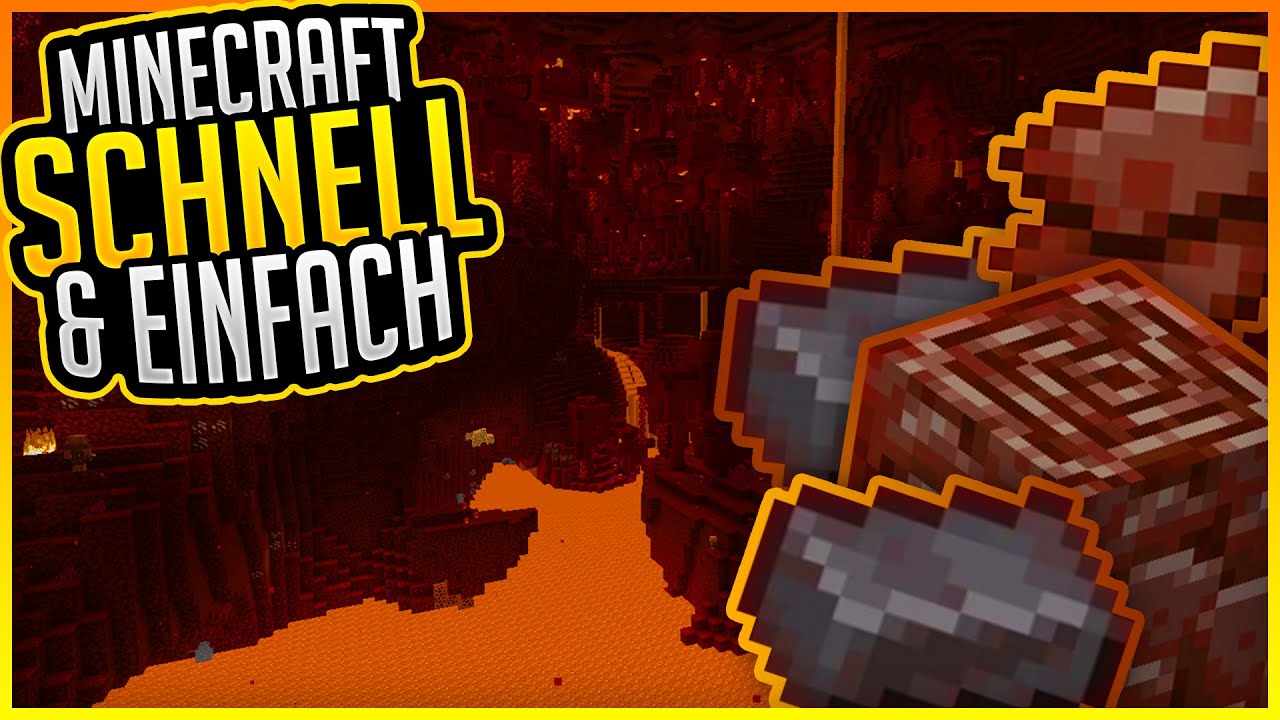 Netherite & Antiker Schrott (Tutorial) ✨ Minecraft Schnell und Einfach #32 ✨ ErikOnHisPeriod
