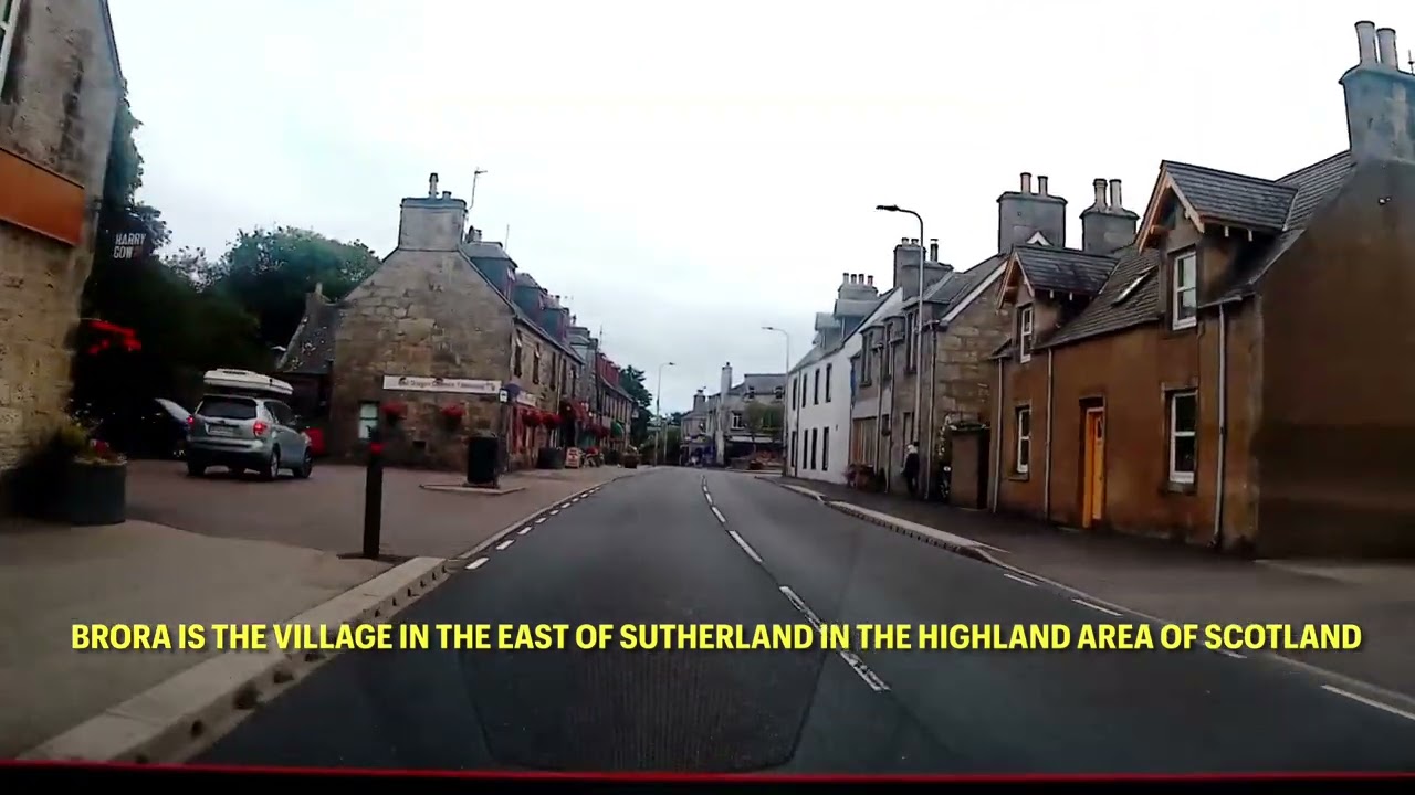 Driving to Brora Scotland | Brora Scotland | NC500 #brorascotland #nc500 #shortvideo #scotland