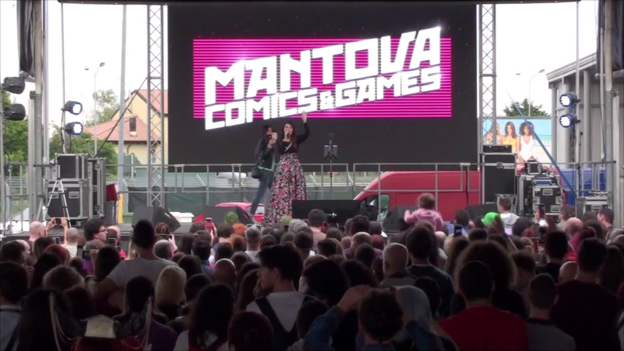 Cristina D'Avena LIVE a Mantova Comics and Games 2019
