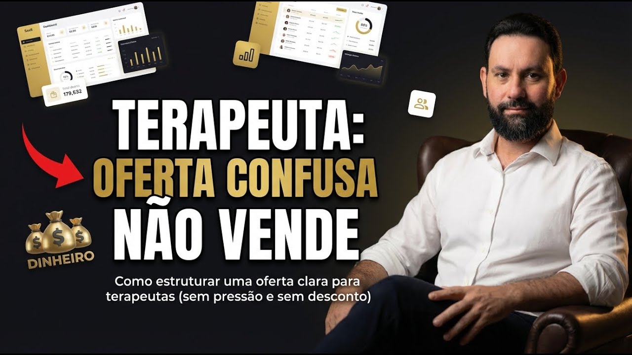 Como estruturar uma oferta clara para terapeutas (sem pressão e sem desconto)