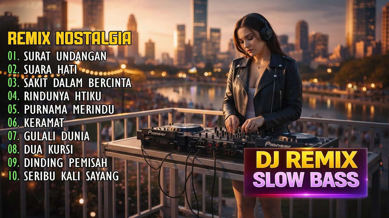 DJ Dangdut Nostalgia Terbaik - Remix Kenangan Slow Full Bass Bikin Semangat