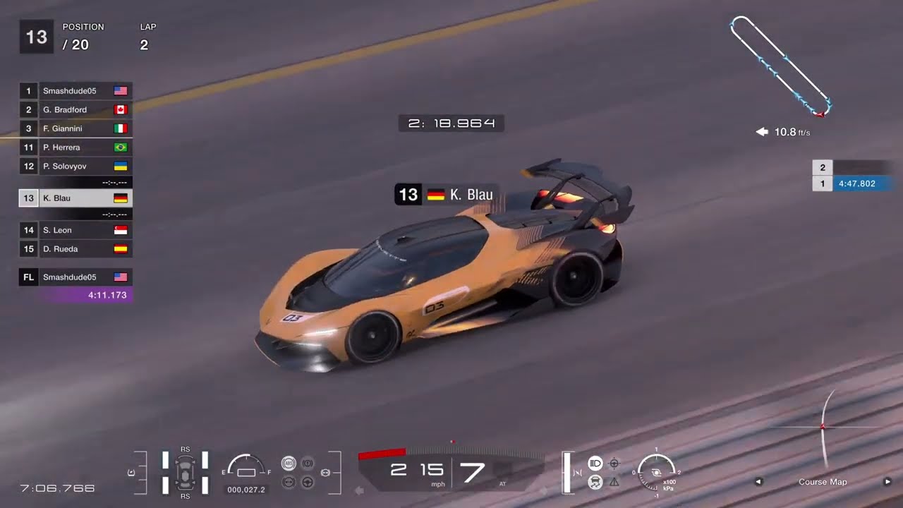 Gran Turismo 7 - Custom 20 Car Race At Special Stage Route X #50