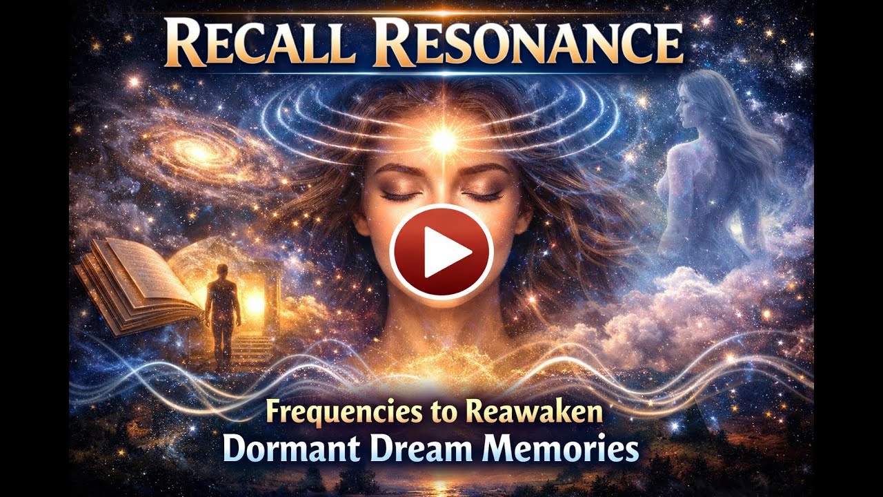 Recall Resonance: Frequencies to Reawaken Dormant Dream Memories | 4 Hours | Black Screen | No Ads