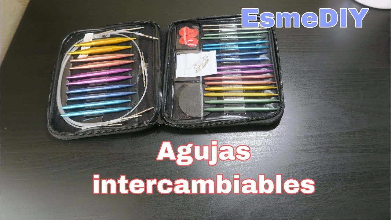 Revisando agujas intercambiables