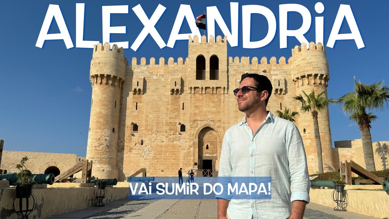 O que fazer em Alexandria - Egito | Bate volta do Cairo