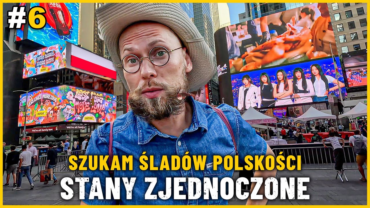 USA - NOWY JORK - TIME SQUARE i CENTRAL PARK! Polskie akcenty w Ameryce! Można się zakochać?