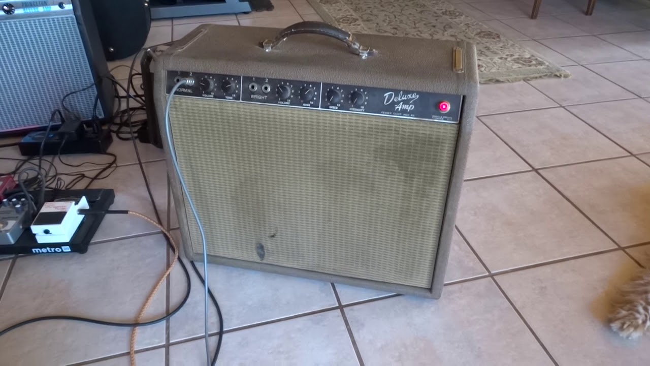 Fender 1962 Original Brownface Deluxe Amplifier