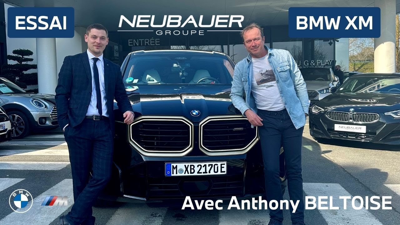 Essai - BMW XM avec Anthony Beltoise !
