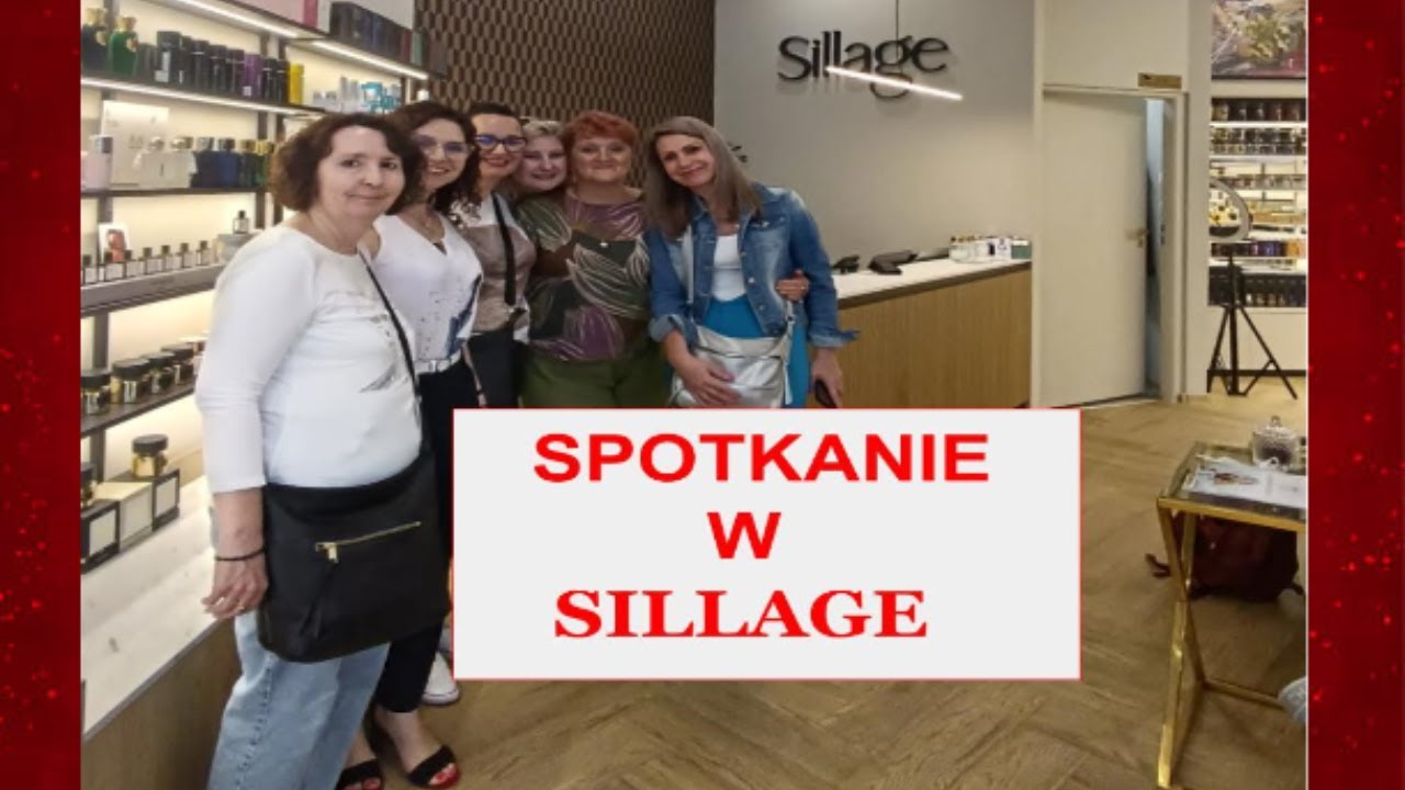 Spotkanie perfumomaniaczek w perfumerii Sillage w Łodzi.