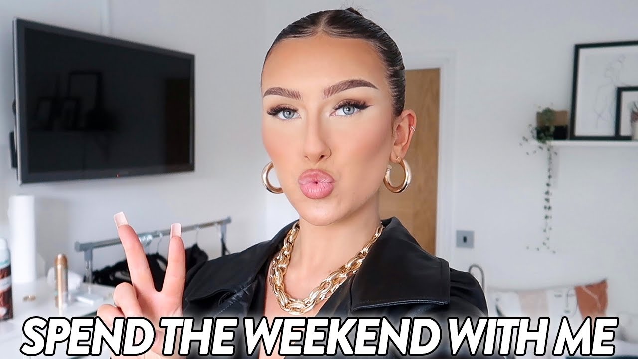 SPEND THE WEEKEND WITH ME! *moving updates, autumn hauls & shooting content!* | Hannah Renée