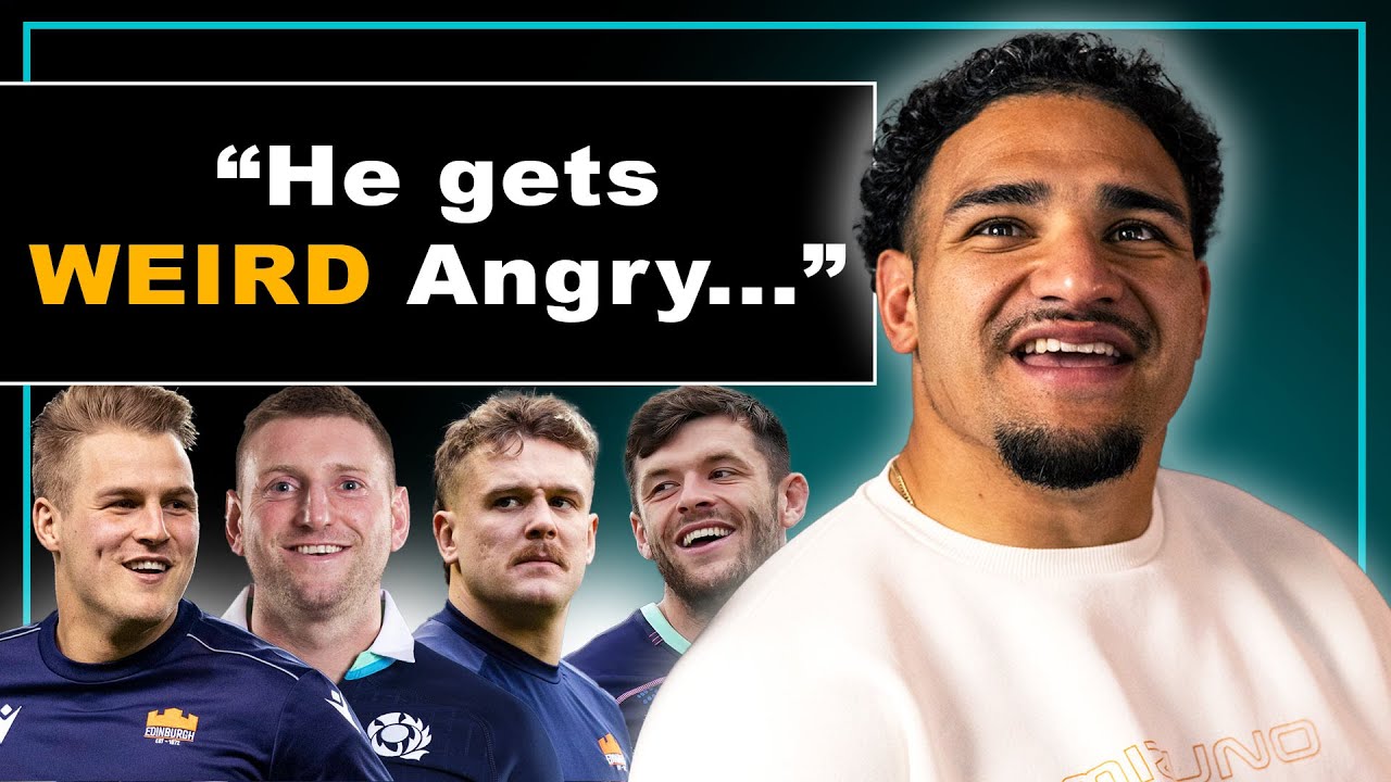 Sione Tuipulotu Describes Scottish Rugby Boys in 3 Words!