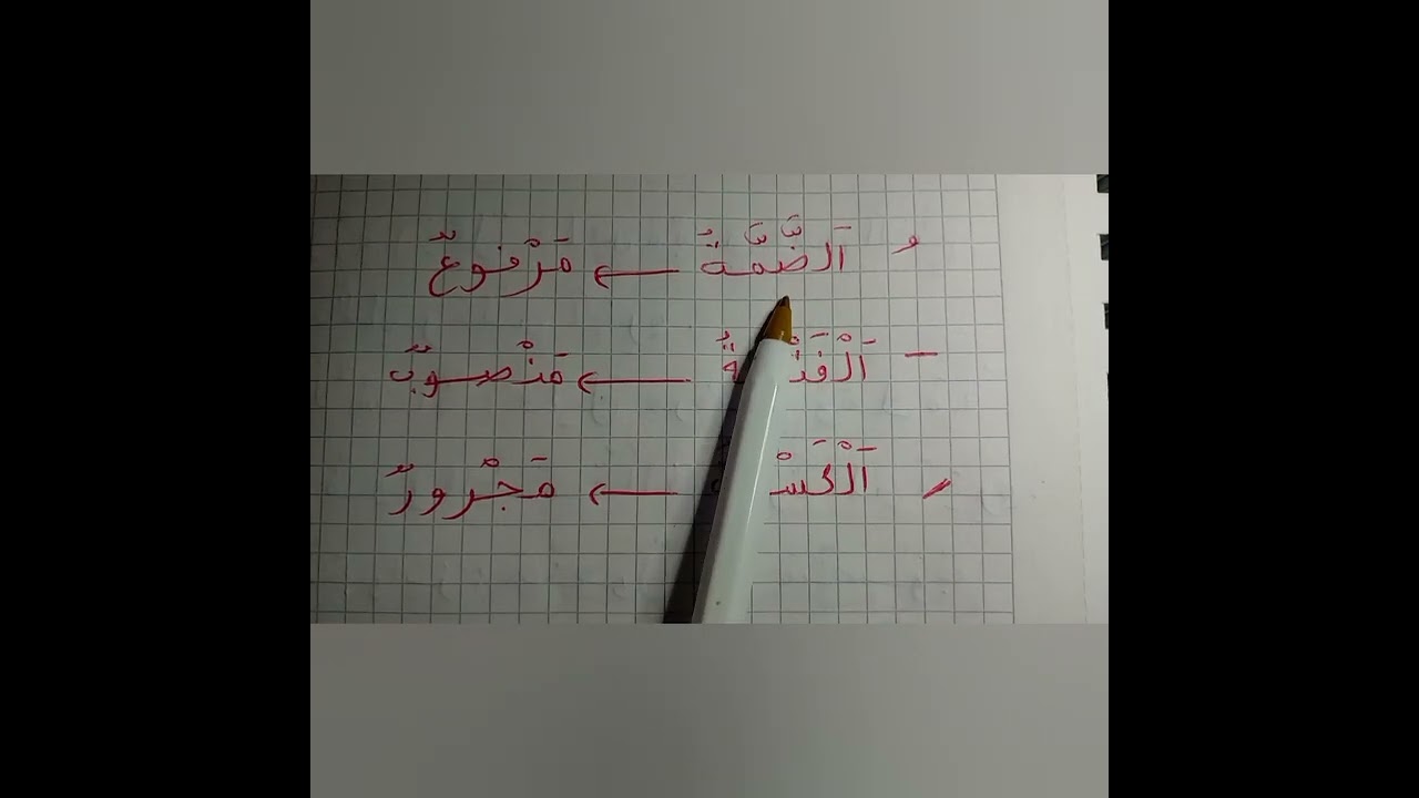 سلسلة تعلم الإعراب من الصفر:الفعل في الماضي مع أمثلة وتمارين للإنجاز