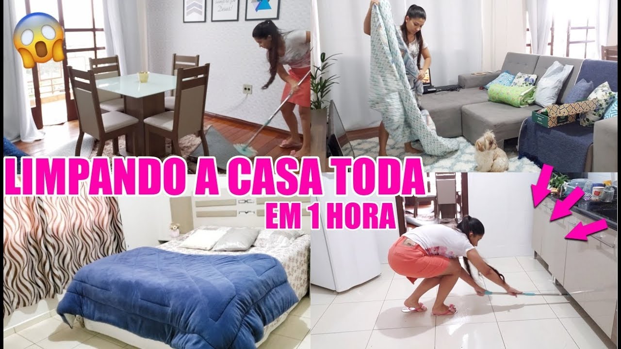 LIMPEI E ORGANIZEI A CASA EM 1 HORA