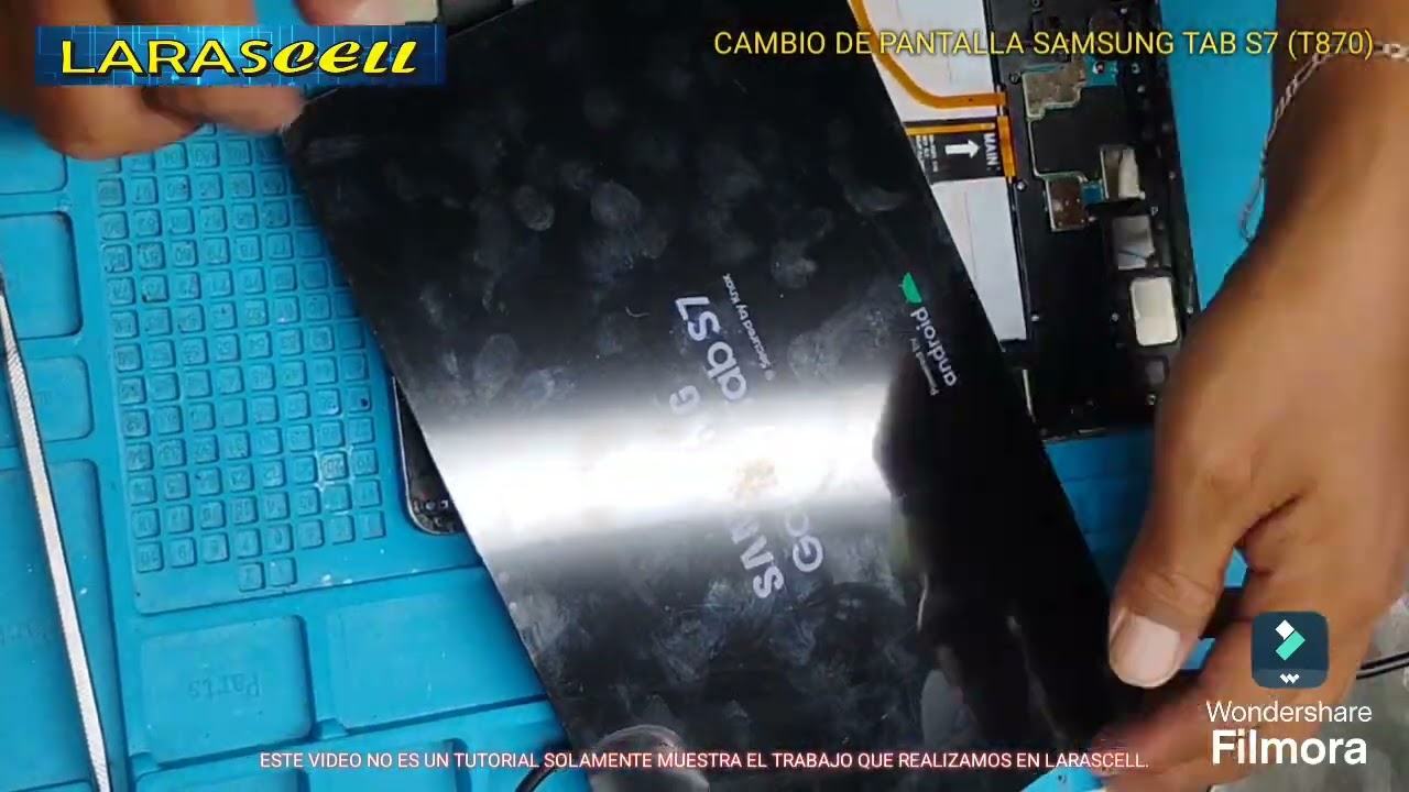 CAMBIO DE PANTALLA SAMSUNG TAB S7 T870