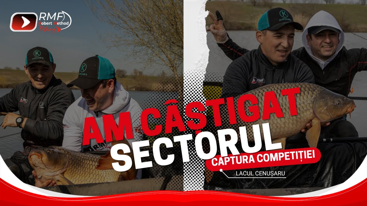 Concurs de Method la Balta Cenusaru - Câștigători de sector și cel mai mare pește al zilei!