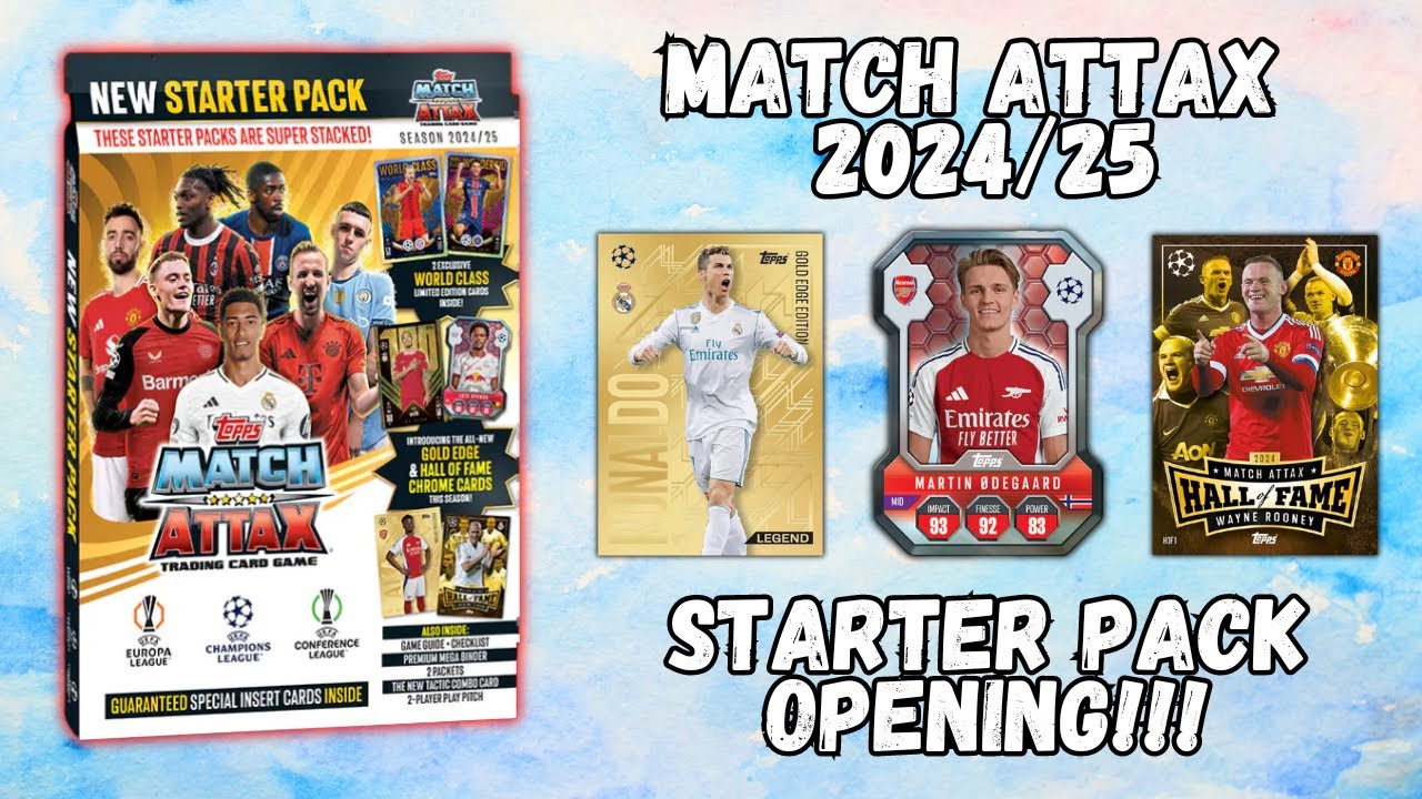 FIRST LOOK! Topps Match Attax 2024/25 Starter Pack!