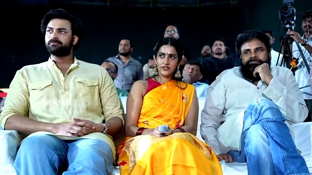 Pawan Kalyan, Niharika Konidela & Varun Tej Visuals | #Bhari Movie Launch & Pooja Ceremony