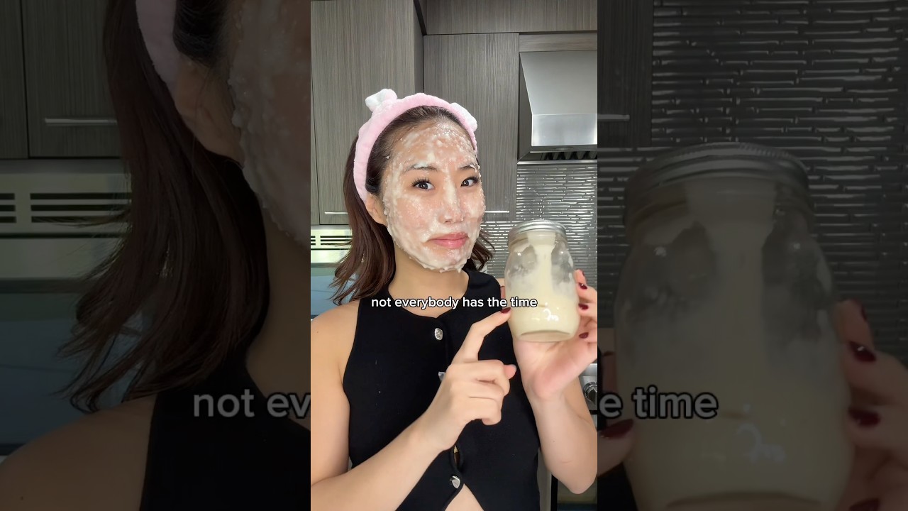 Making our own RICE masks at home?!🤩 this BOJ mask is amazing too😍 #BOJpartner #kbeauty #skincare