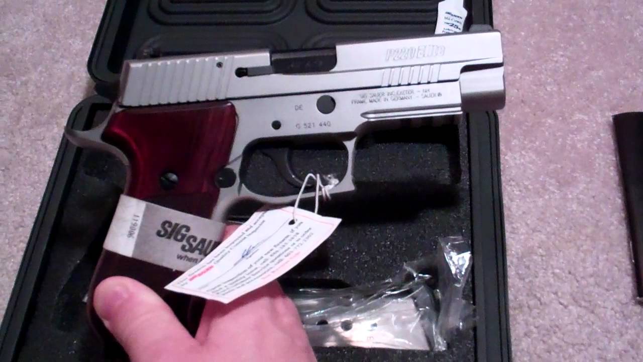 SIG SAUER P220 ELITE STAINLESS - 45ACP