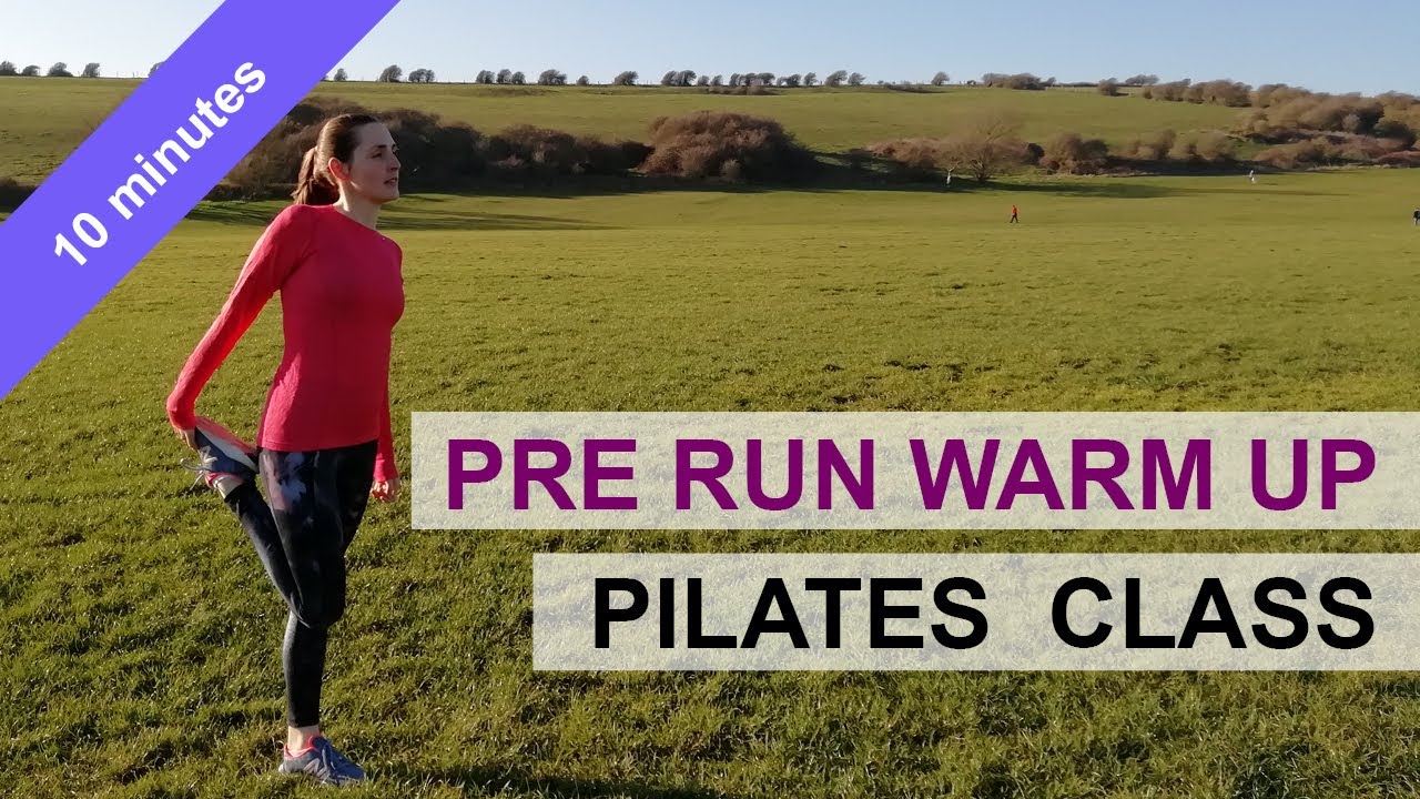 Pilates class for runners | Pre run warm up | Pilates Live