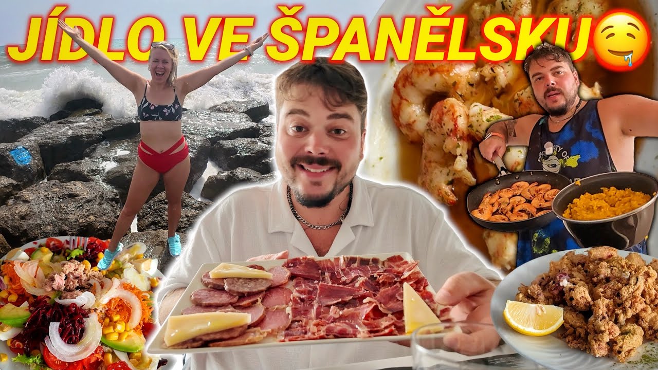 KOLIK STOJÍ JÍDLO V RESTAURACI VE ŠPANĚLSKU?🤑VYNIKAJÍCÍ MOŘSKÉ PLODY A MASO🤤VAŘÍM V NAŠEM APARTMÁNU