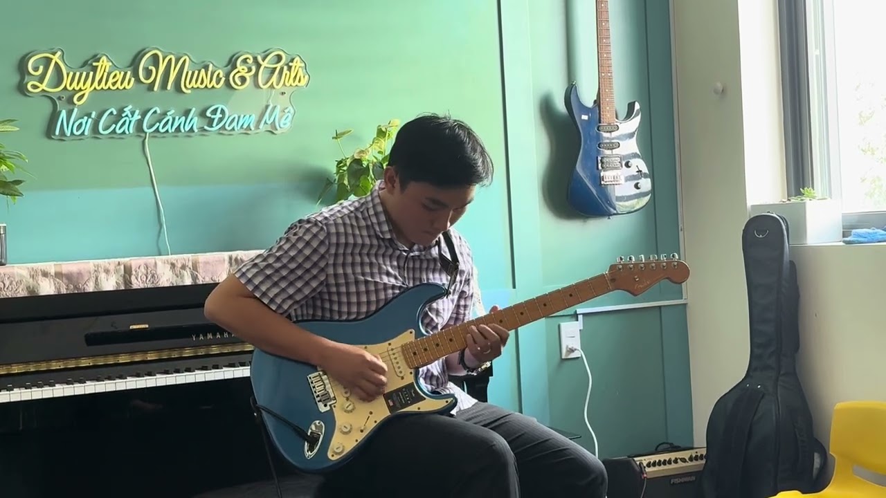 Brian Maillard  -  WHITE FLYING -  Luyện Thi Guitar Nhạc Nhẹ  - Duytieu Music