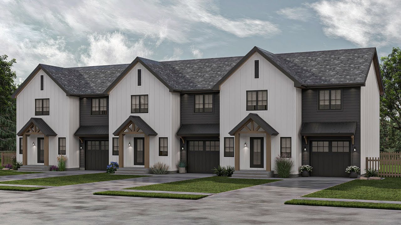 Triplex House Plan | Multi-Family | Kennesaw