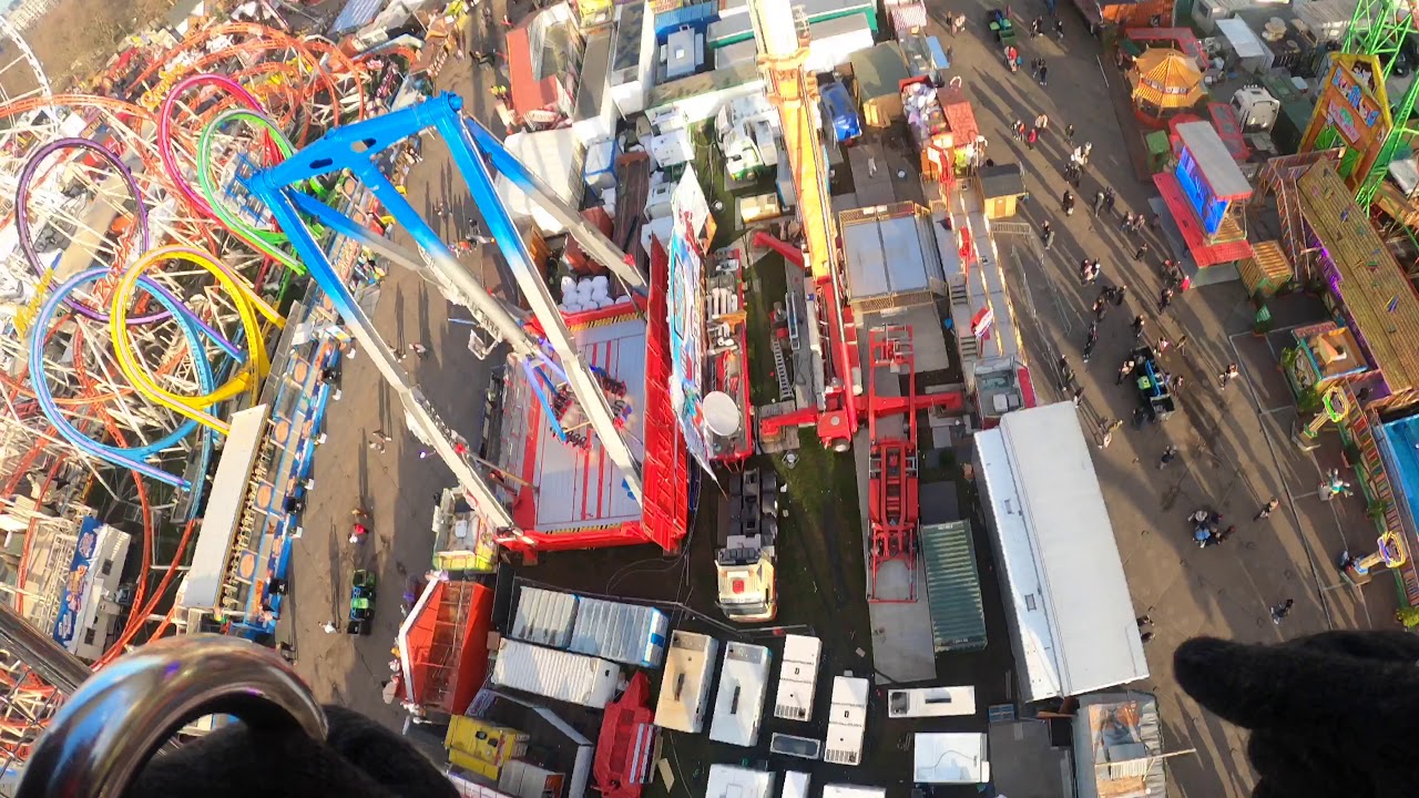 Gladiator/Blizzard - On Ride POV - Hyde Park Winter Wonderland - 2019 - 4K