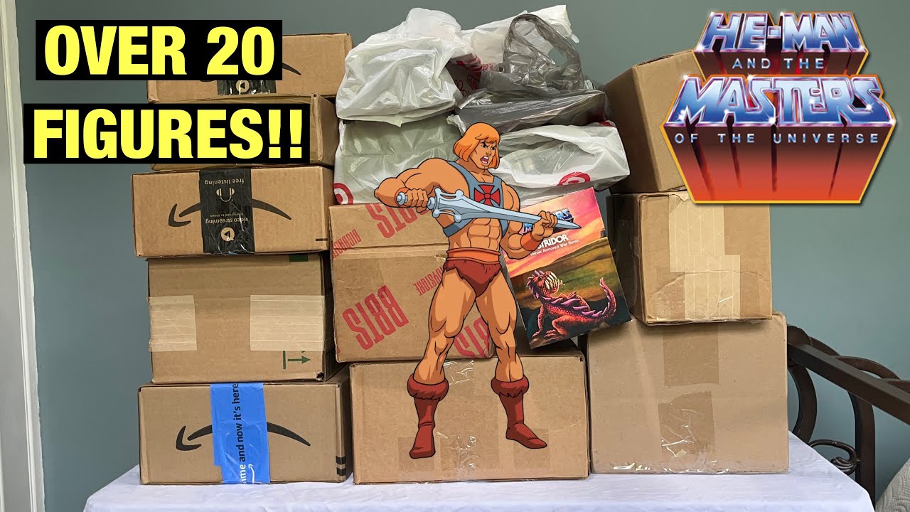 The Ultimate Masters Of The Universe Origins Haul!!
