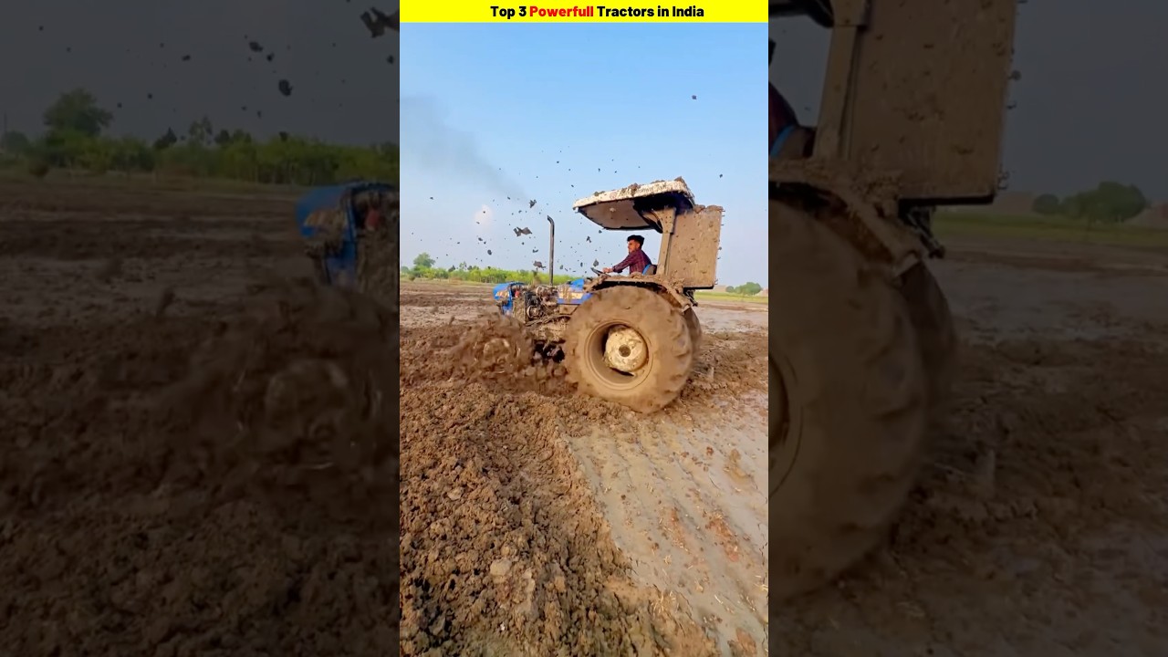 Top 3 PowerFull Tractor In India 😱 || #shorts #shortbeta