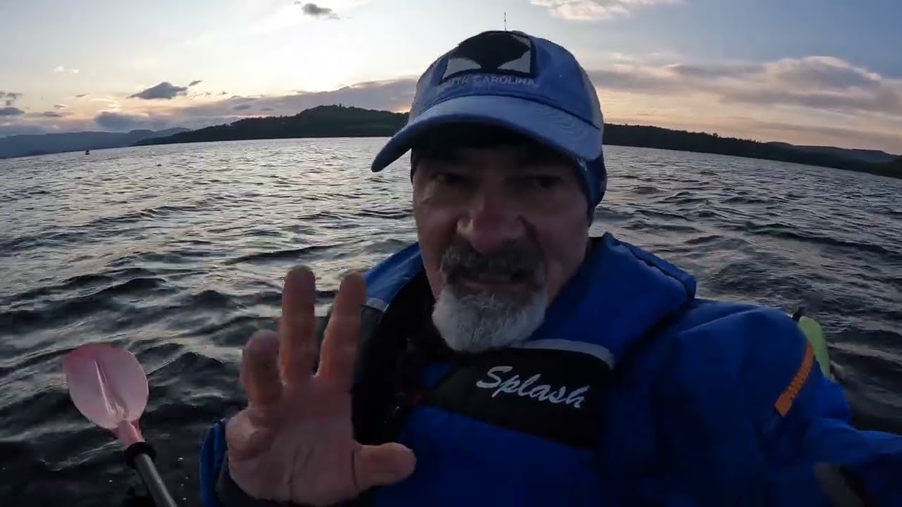 Loch Lomond sunken treasure , paddling up rivers and fish .