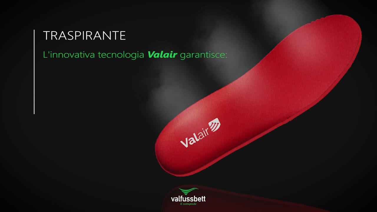 Valair - il sottopiede traspirante