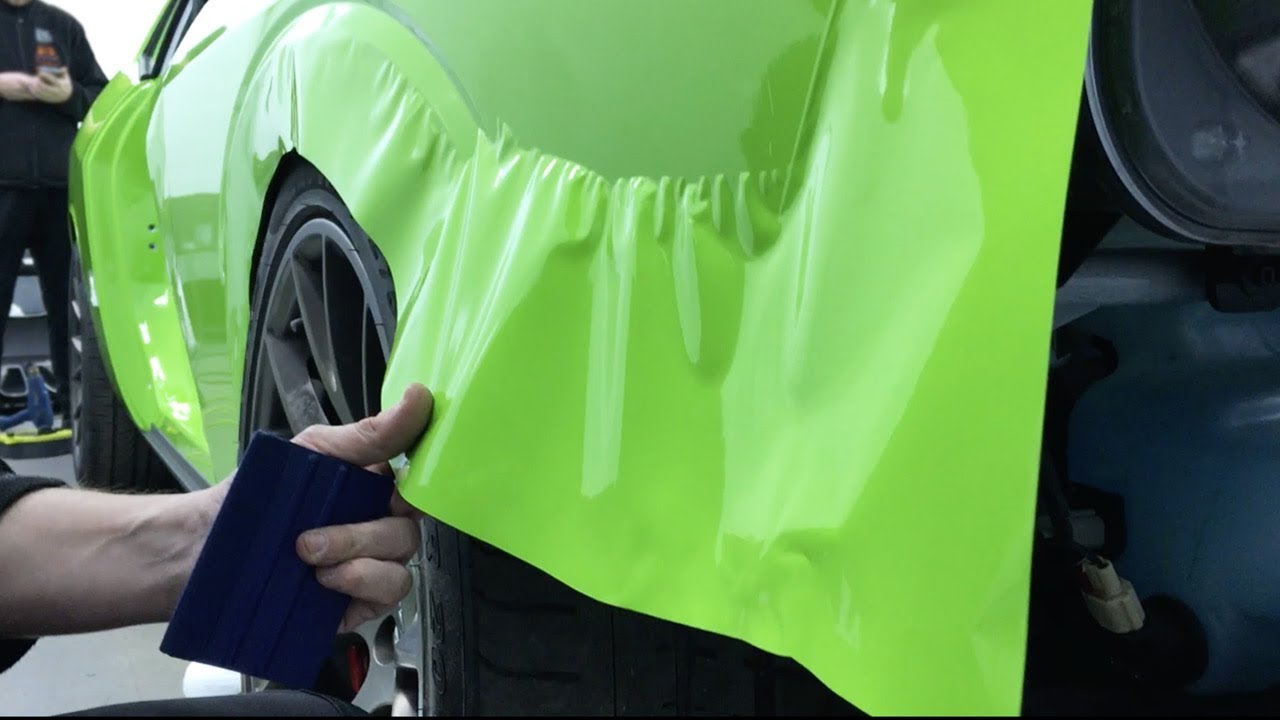 World Champion wrappers turn the Hellcat Fast and Furious Green!