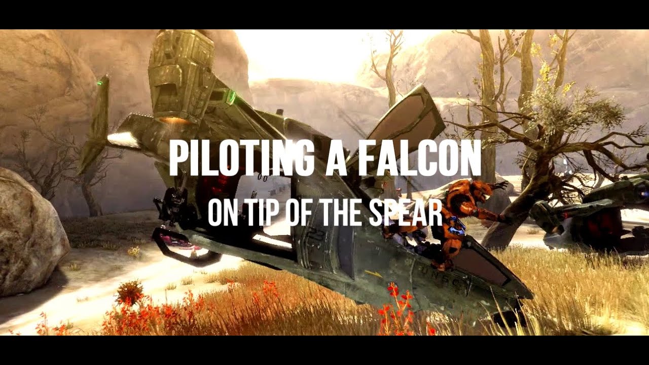 Halo Reach Trick/Glitch - Piloting a Falcon on Tip of the Spear & Falcon Ride Enemies