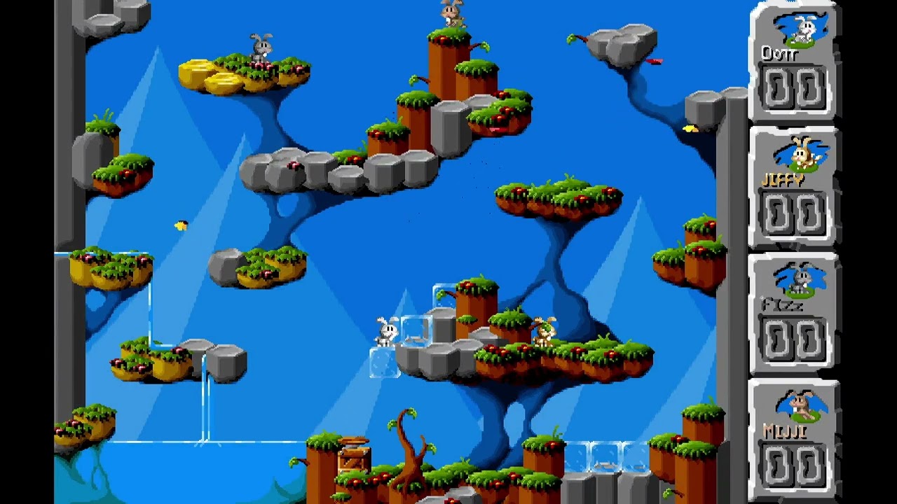 Jump'n'Bump RISC-V Linux