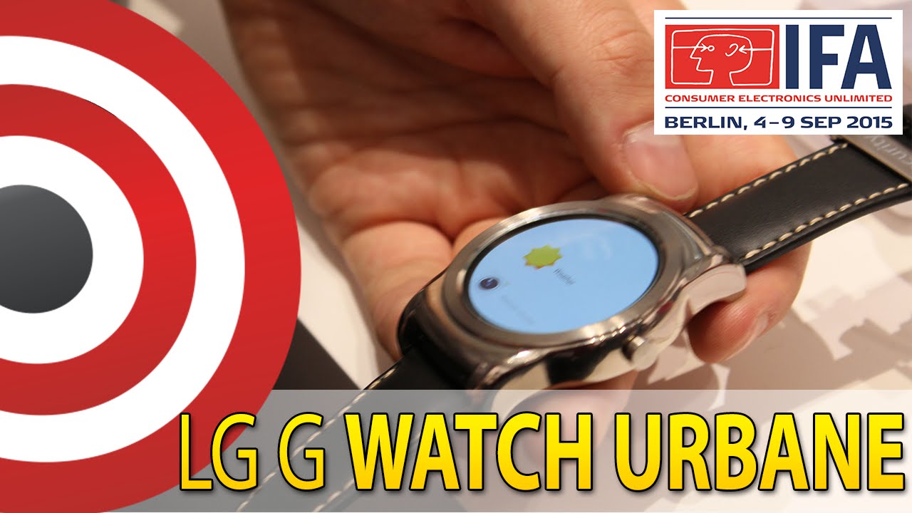 IFA 2015: LG G Watch Urbane - Stylowy smartwatch - Prezentacja PL - Hands On