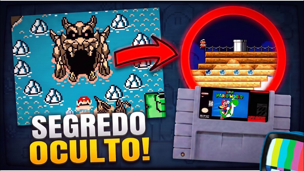 💣 SEGREDOS INTRIGANTES DE SUPER MARIO WORLD | O QUE A NINTENDO NÃO QUER QUE VOCÊ SAIBA