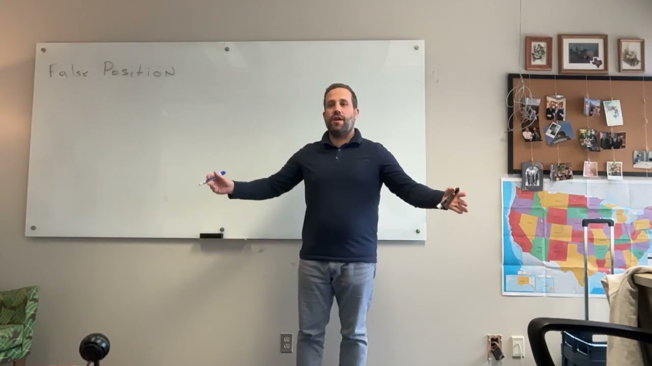 Math 629 Week 1: False Position