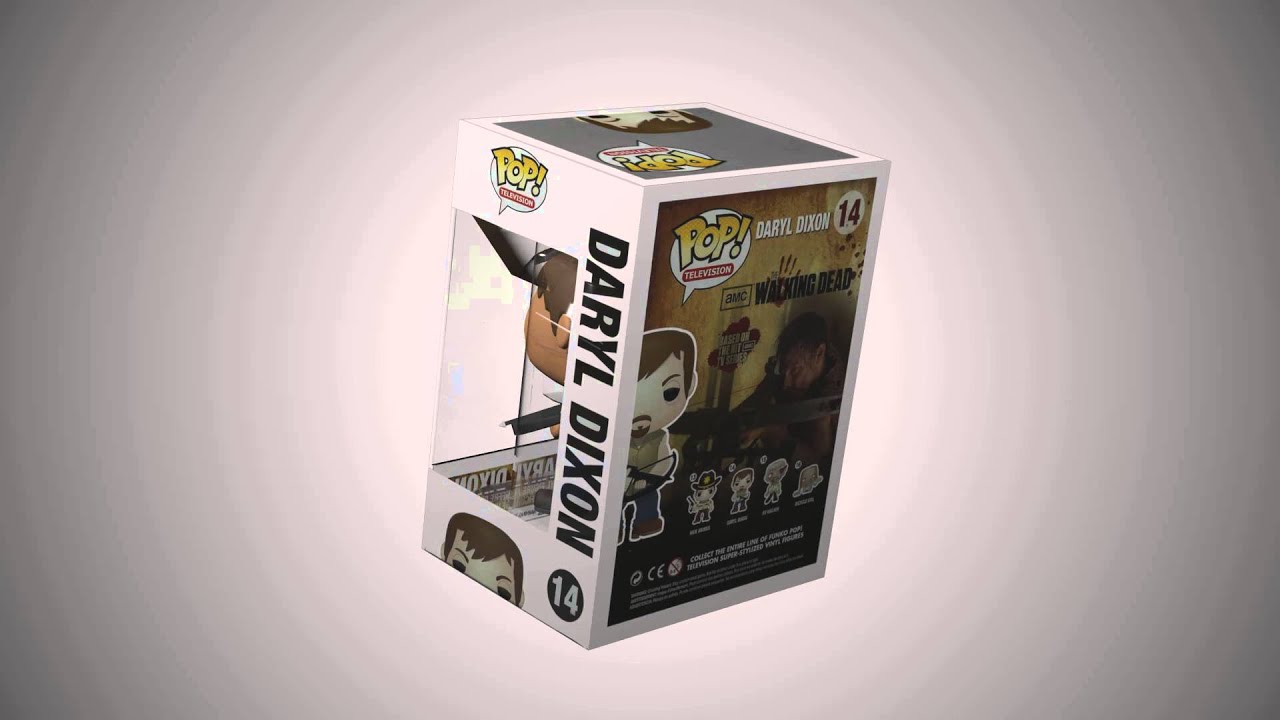 Funko POP! | Daryl Dixon | 3ds Max