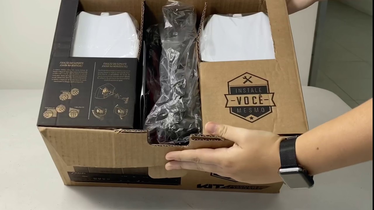 Melhor som ambiente do mercado Custo X benef&iacute;cio - Unboxing
