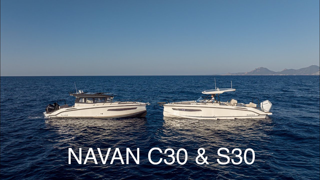 The new NAVAN C30 & S30 at Düsseldorf Boat Show!