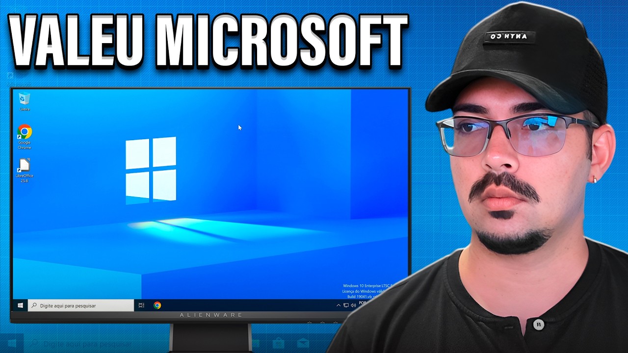 WINDOWS 10 AT&Eacute; 2027!  Vers&atilde;o Oficial SUPER LEVE (1GHz, 2GB RAM)! 💻