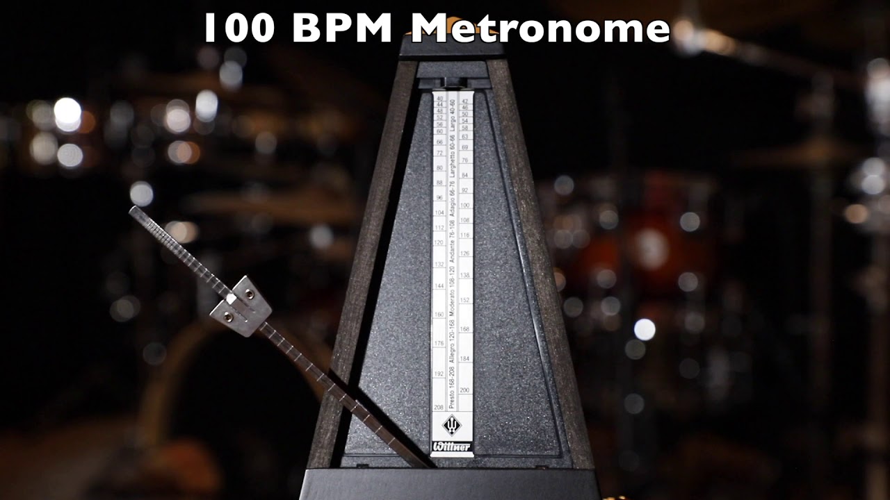 REAL Metronome - 100 bpm - Wittner Model No. 806m