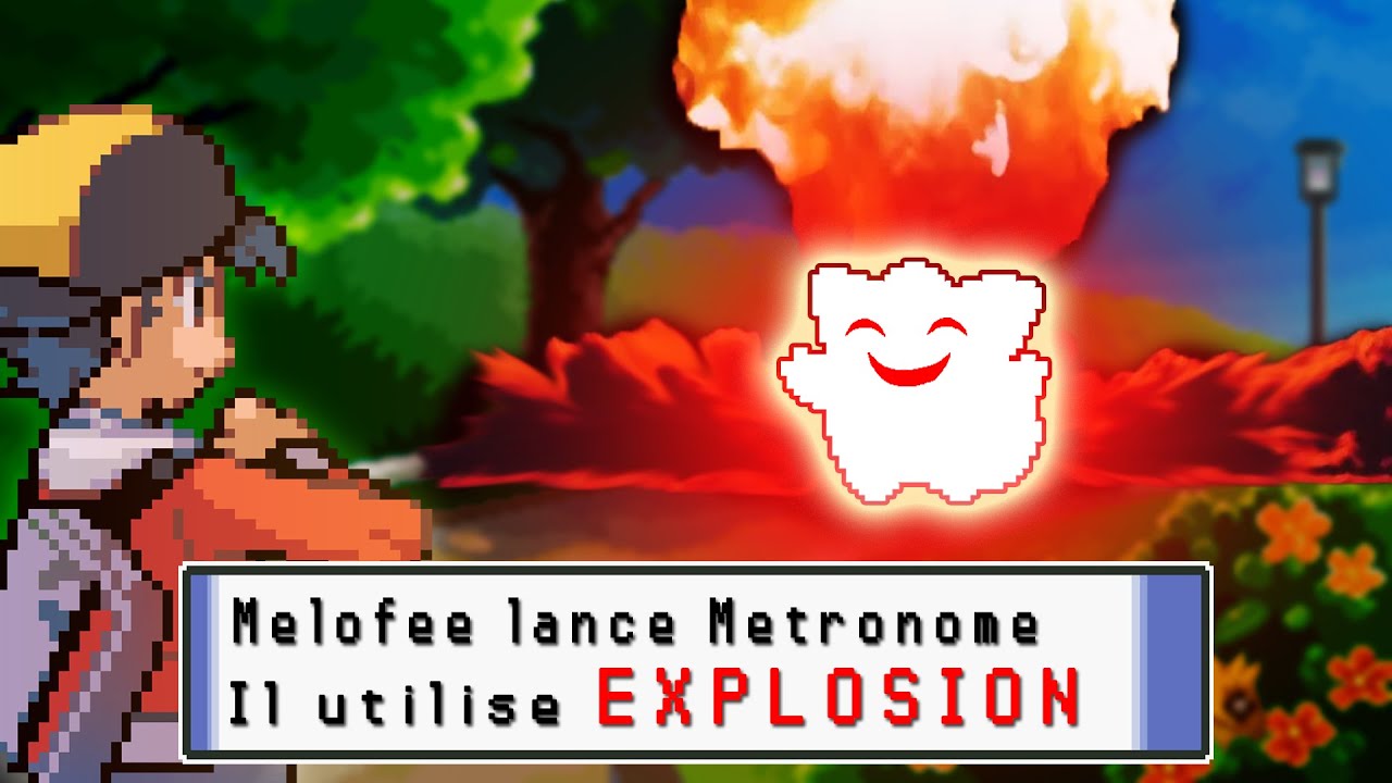J'ai fini Pok&eacute;mon Heartgold en utilisant QUE M&eacute;tronome